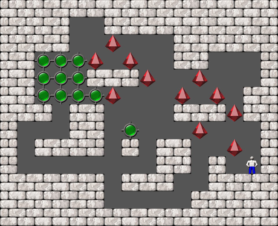 Sokoban Bugs1005 collections level 698